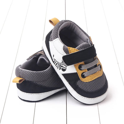Toddler Sneakers Casual Cute Baby Flats Breathable Mesh Infant Walking Shoes for Newborn Girl Boys