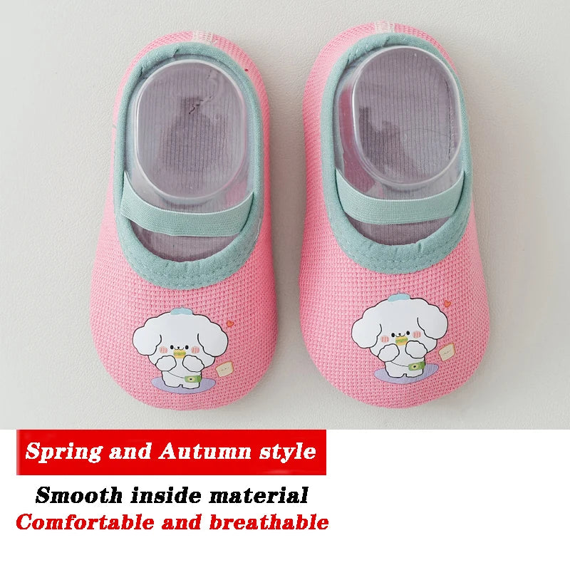 Baby Non-slip Socks Children Indoor Warm Floor Shoes Boys and Girls Toddler Shoes Amusement Park Kindergarten Non-slip