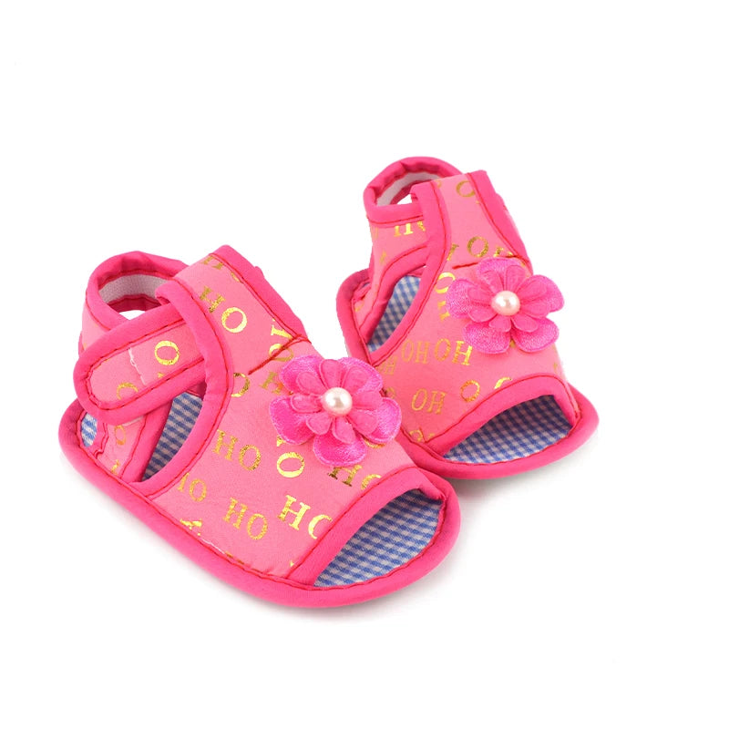 Toddler Infant Kids Baby Girl Summer Sandals Cute Casual Princess Sandals Cartoon Soft Sandals Crib Shoes Boy First Walkers0-12M
