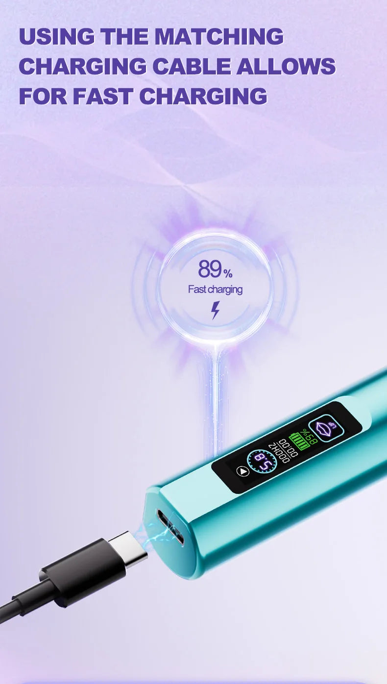 Ybeauty wireless battery embroidery machine set, integrated contact lens and eyebrow tattooing machine, cross-border source