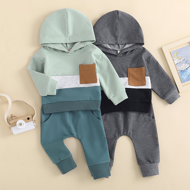 Kupretty Toddler Baby Boy Winter Outfit Clothes Hoodie Sweatshirt Tops and Pants 3 6 9 12 18 24 Months Fall Outfits Set