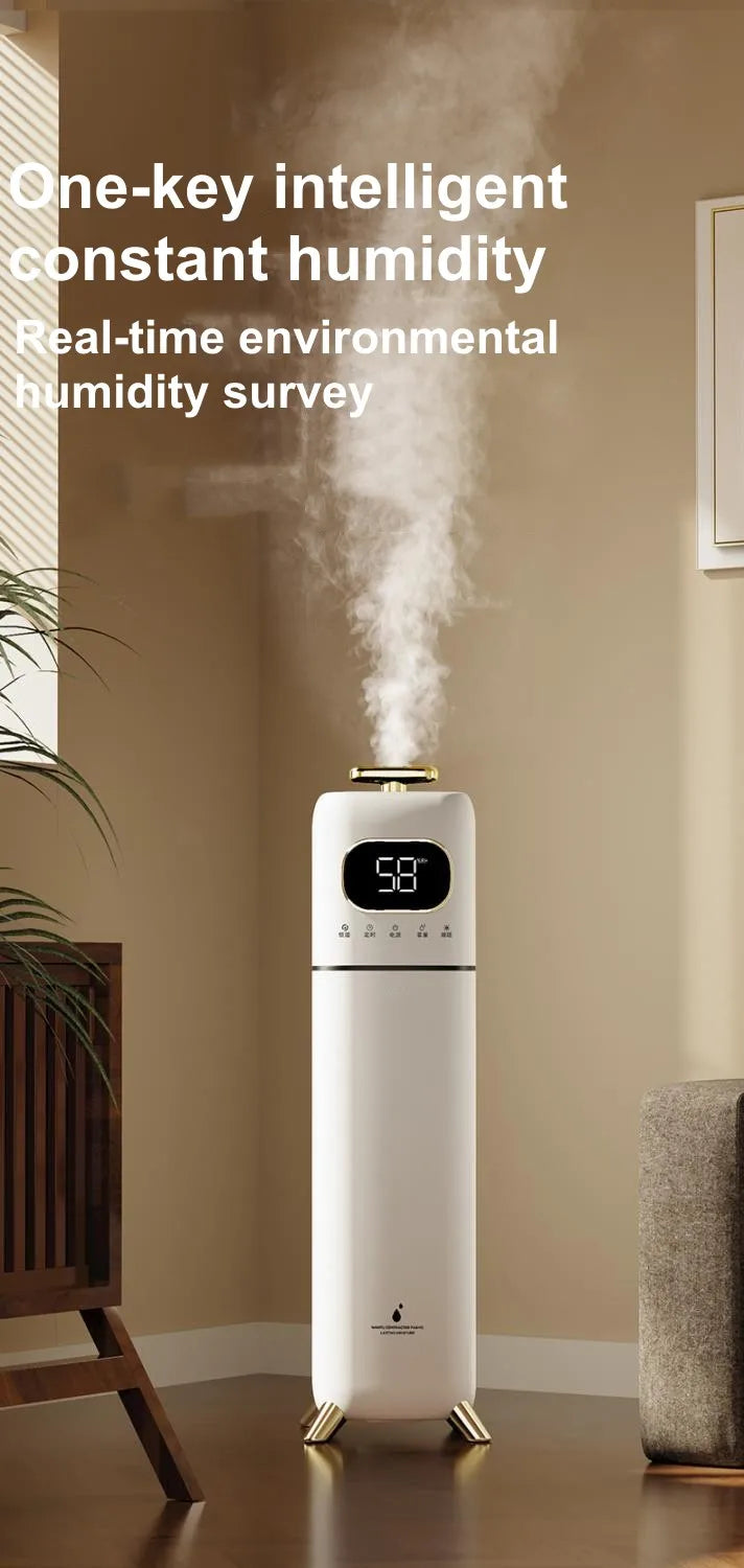 8L Humidifier Home Silent Bedroom Sprayer Heavy Fog Pregnant Woman Baby Floor Type Remote Control Household