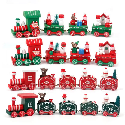 Christmas Train Merry Christmas Decorations For Home 2025 Christmas Ornament Xmas Navidad Noel Gifts Happy New Year 2026 Gifts