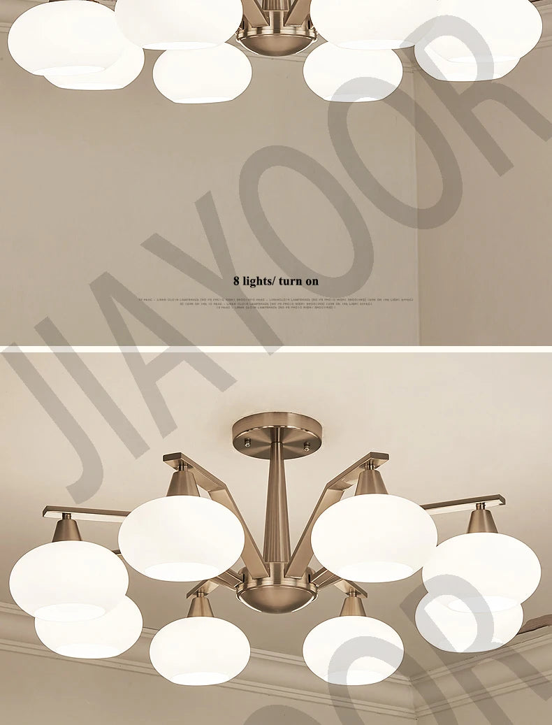 Modern Luster Led Chandelier Lighting Living Dining Room Décor Lights Bedroom Hanging Light Luminaire Home Decor Items Lamps