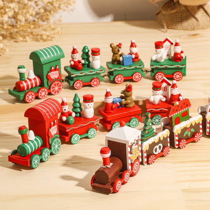 Christmas Train Merry Christmas Decorations For Home 2025 Christmas Ornament Xmas Navidad Noel Gifts Happy New Year 2025 Decor