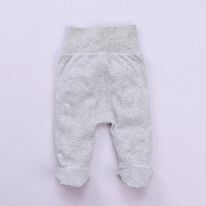 Baby pants cotton baby footies leggings children clothing newborn baby boys pants girls pants high elasticity baby trousers