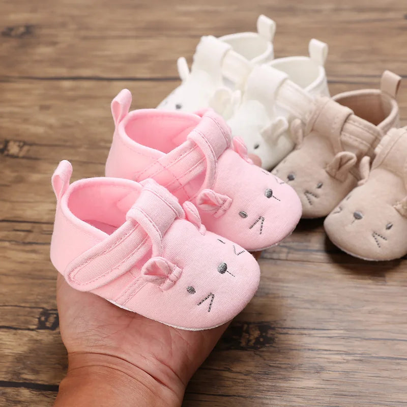 Infant Toddler Cartoon Soft Sole Shoes Baby Girls First Walkers Little Girls Boys Crib Shoes  Toddler Boy Shoes