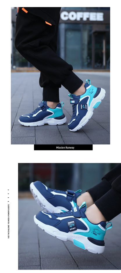 Summer Children's Fashion Sports Boys' Running Leisure Breathable Outdoor Shoes Lightweight Sneakers Shoes