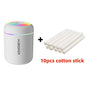 180ML Mini Air Humidifier USB Electric Aroma Diffuser Essential Oil Purifier Aromatherapy Mist Maker Lights For Car Home Bedroom