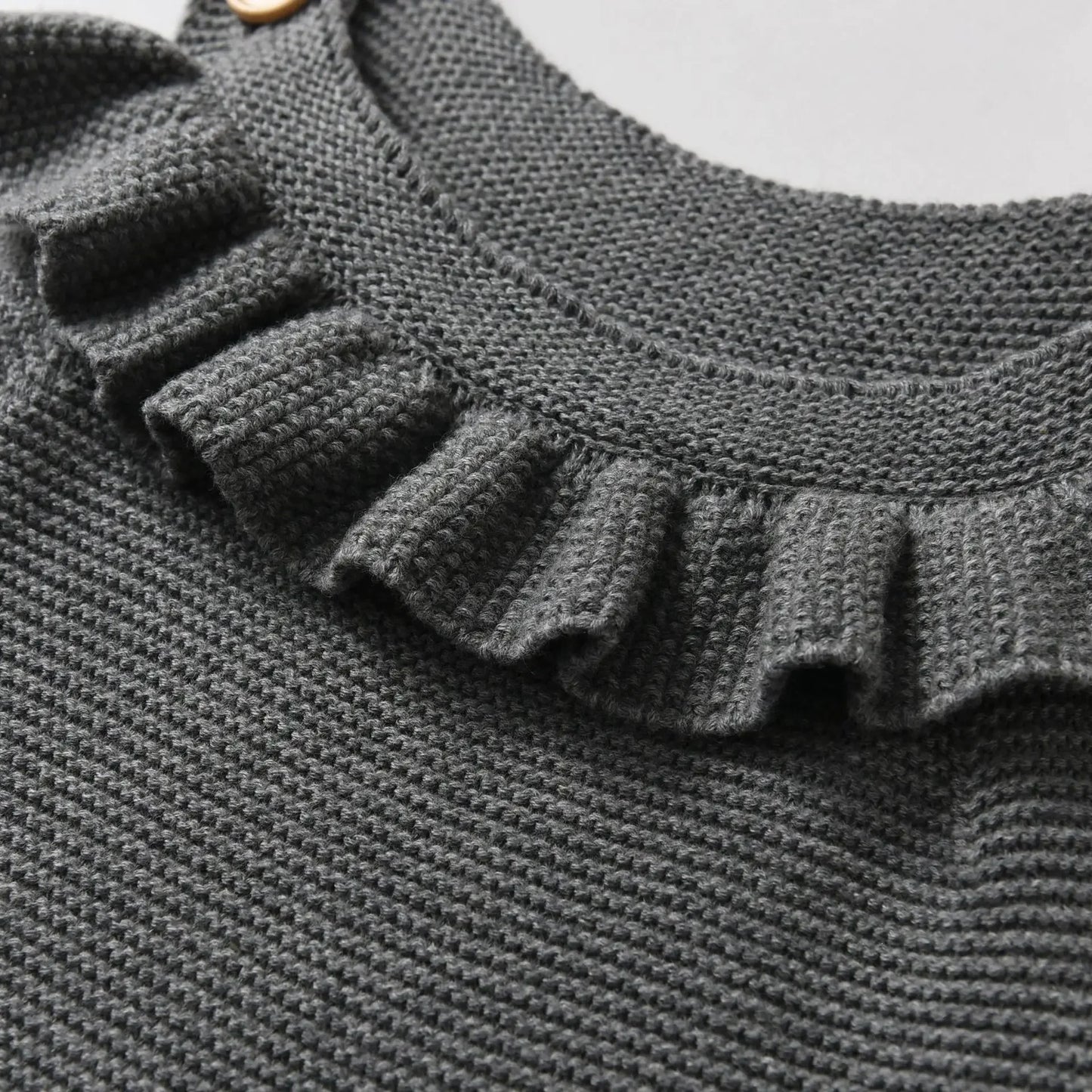 Toddler Newborn Baby Girl Jumpsuit Suspenders Costumes Outfit Knit Bodysuit Solid Color Sleeveless Knitted Sling Autumn Winter