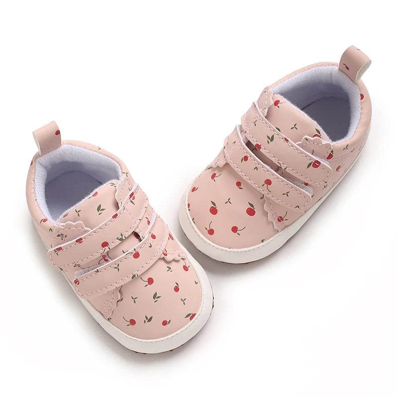 0-18M baby shoes for girls newborns and toddler casual and comfortable cotton soles non slip canvas shoes first generation