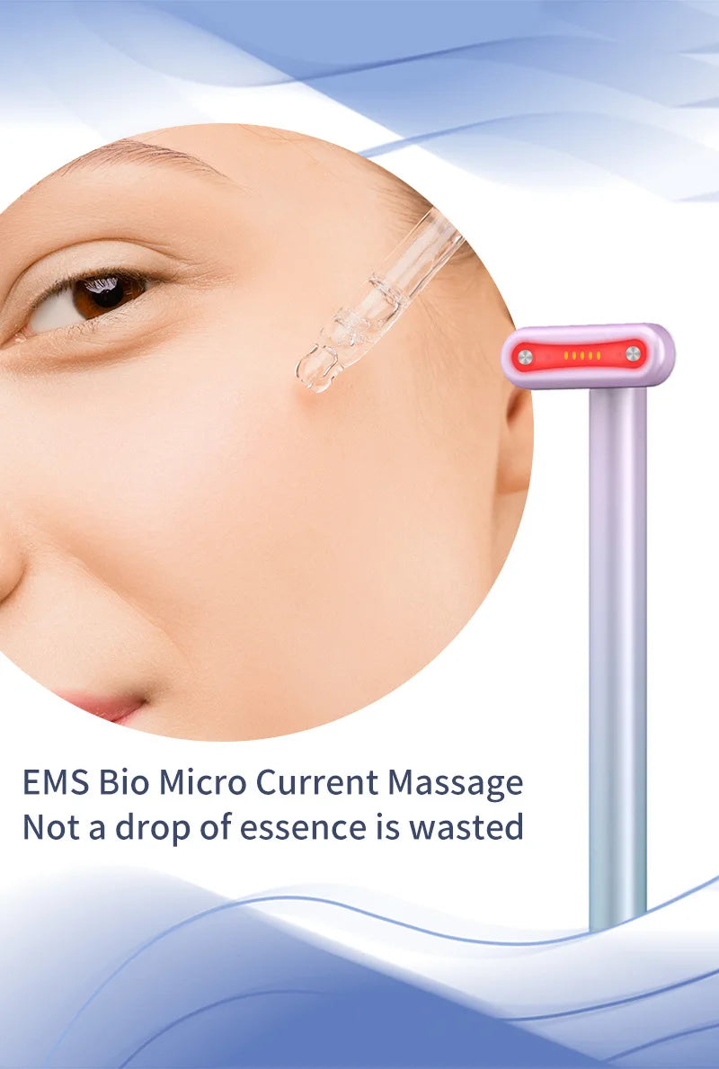 Convenient Beauty Equipment  Home Heating Eye Cream Introduction Device  Fade Eye Micro Current  Eye Massage Beauty Device