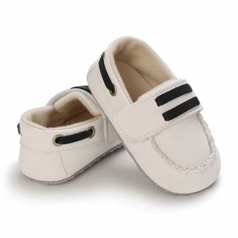 0-18M Baptism Newborn Baby Pre walker Girls Boys Casual Shoes Leather Non-Slip Soft-Sole Infant Toddler First Walkers