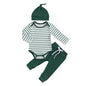 Mubi neo 0 to 18 Months Infant Set Newborn Baby Boy Clothing Top and Bottom Set Striped Children's Fashion for Babies Boy Outfits