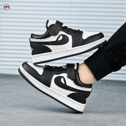 Children Sneakers Boys Shoes Girls White Black Kids School Trainer Shoes Lightweight Running Sports Casual Tennis Sneaker