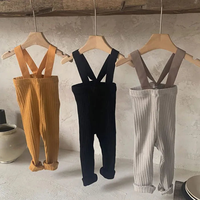 Toddler Baby Boys Girl Casual Pants Spring Autumn Baby Boys Girls Jumpsuit Overall Infant Baby Girls Boys Suspender Pants