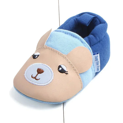 Season hot selling multi-color baby shoes non-slip baby cartoon walking shoes