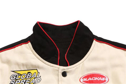 Motorcycle Baseball Jackets Men Y2K Harajuku Letter Embroidery Patchwork Coats Vintage Hip Hop Streetwear Varsity Jacket Unisex