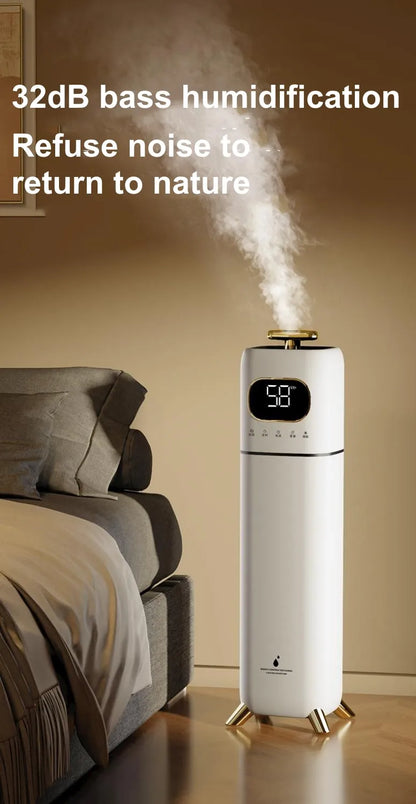 8L Humidifier Home Silent Bedroom Sprayer Heavy Fog Pregnant Woman Baby Floor Type Remote Control Household