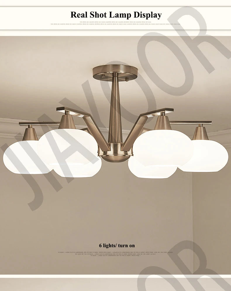 Modern Luster Led Chandelier Lighting Living Dining Room Décor Lights Bedroom Hanging Light Luminaire Home Decor Items Lamps