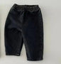 2025 Autumn New Baby Loose Denim Trousers Infant Toddler Casual Pants Fashion Boys Girls Versatile Pocket Jeans Kids Clothes