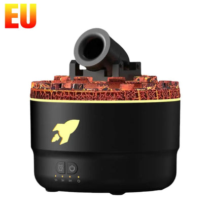 Cannon Blast Aroma Humidifier Volcanic Crack Light Cannons Humidifier Essential Oil Diffuser Aromatherapy Humidifier Diffuser