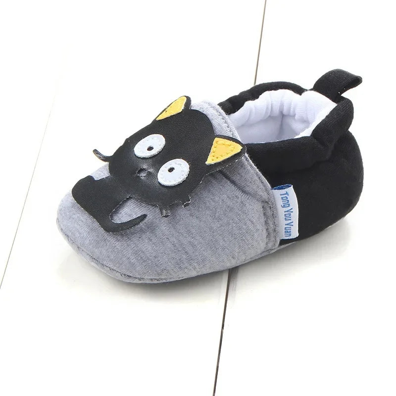 Season hot selling multi-color baby shoes non-slip baby cartoon walking shoes