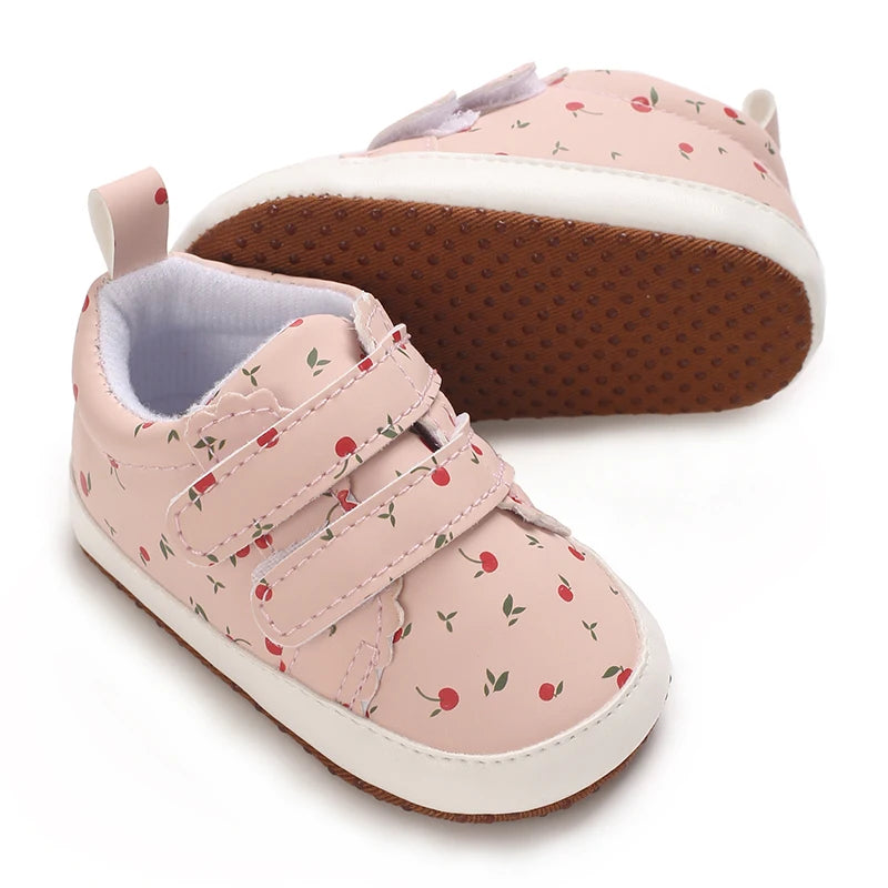 0-18M baby shoes for girls newborns and toddler casual and comfortable cotton soles non slip canvas shoes first generation