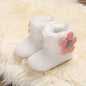 Autumn and Winter Baby Plush Thick Warm Cotton Shoes 0-18 Months Soft Soled Comfortable Non Slip Boots