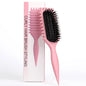 Salon Styling Curly Hair Styling Brush Curl Hair Brush for Combing and Shaping Men's and Women's Curls Reduce Pulling Tools