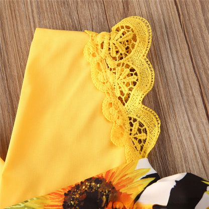 Children's Clothing New 2-piece Red Flower Baby Clothing Newborn Girl Lace Dress Princess Skirt Clothing 0-24M Princess Dress