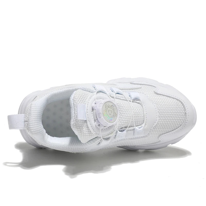 Children Shoes Boys Sneaker Black White Platform Kids School Sneaker Plus Size 31-43 Comfort Casual Sports Tennis Boys Shoes