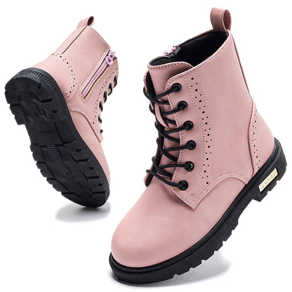 Kids Fashion snow warm  waterproof Anti slip girls boots