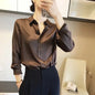Fashion Spring Shirt And Blouses New Sweater Cardigans Woman Top Knitted Korean Long Sleeve Lapel Button Elegance Sweet Coats