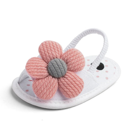 Summer New Sunflower Baby Sandals Soft Bottom Baby Toddler Shoes 0-1 Years Old Baby Girls  Baby Shoes Girls  Baby Boy Shoes