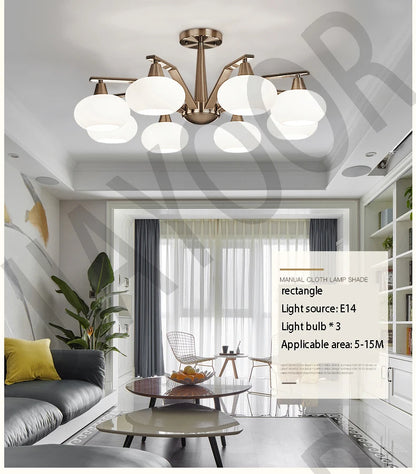 Modern Luster Led Chandelier Lighting Living Dining Room Décor Lights Bedroom Hanging Light Luminaire Home Decor Items Lamps