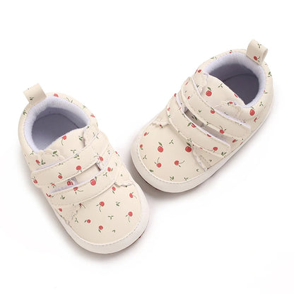 0-18M baby shoes for girls newborns and toddler casual and comfortable cotton soles non slip canvas shoes first generation