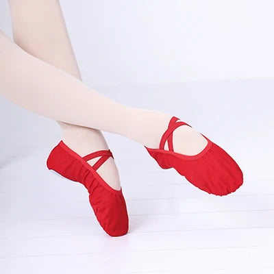 Girls Kids Pointe Shoes Dance Slippers High Quality Ballerina Practice Shoe For Ballet 6 color Ballet Dancer Professional Shoe