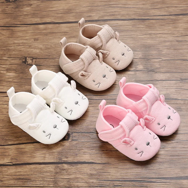 Infant Toddler Cartoon Soft Sole Shoes Baby Girls First Walkers Little Girls Boys Crib Shoes  Toddler Boy Shoes