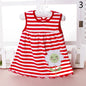 0-24M Newborn Cotton Flower Dresses, Baby Girls Summer Multi Pattern Clothes