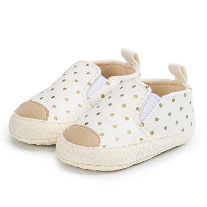 New Baby Shoes Girls Boys Casual Shoes Leather Cotton Non-slip Soft-sole Infant Toddler First Walkers 3-colors 0-18M