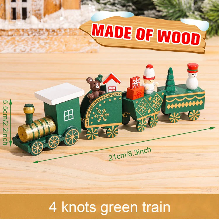 Christmas Train Merry Christmas Decorations For Home 2025 Christmas Ornament Xmas Navidad Noel Gifts Happy New Year 2026 Gifts