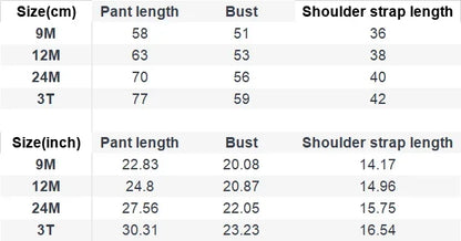 2025 Newborn Baby Boys Pants Bodysuits Girls Cute Suspender Rompers Kids Clothing Toddler Bodysuit Jumpsuit Bottoms 0-24 Months