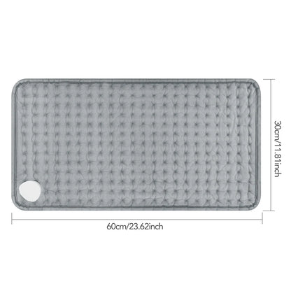 Electric Heating Blanket for Home Use - 9 Levels Thermal Heated Mat Home Soft Safe Winter Body Back Leg Warmer Pads 60*30cm