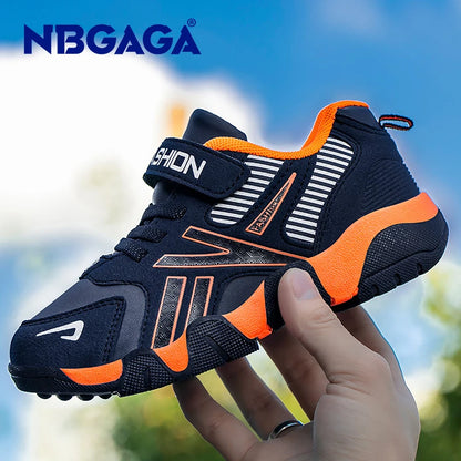 Children Boys Shoes School Sports Fashion Leather For Kids Tennis Casual Sneakers Children's Boy Running 7-12 Years Walking Shoe