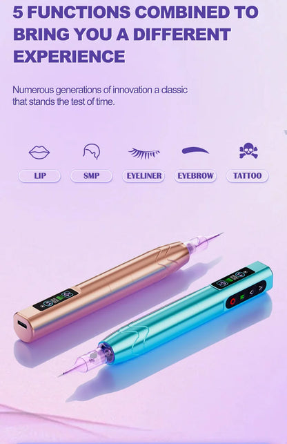 Ybeauty wireless battery embroidery machine set, integrated contact lens and eyebrow tattooing machine, cross-border source