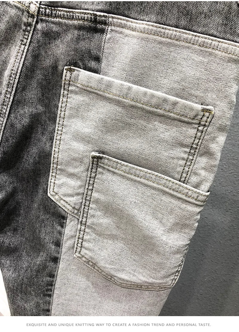 Pants Men Jeans Shorts Hole Streetwear Harajuku Slim Straight Denim Shorts Summer Casual Baggy Ripped Jeans for men clothing