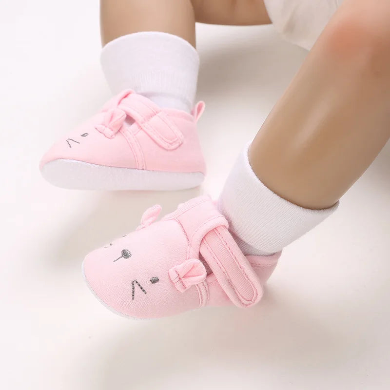 Infant Toddler Cartoon Soft Sole Shoes Baby Girls First Walkers Little Girls Boys Crib Shoes  Toddler Boy Shoes