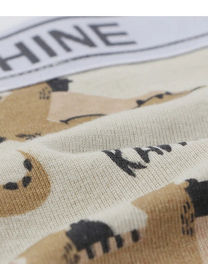 6 Pcs Baby Toddler Boys' Underwear,  100% Cotton Kids Underwear, Little Boys Briefs Soft Dinosaur Boxer Briefs