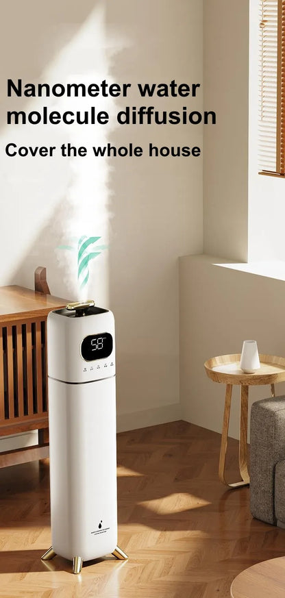 8L Humidifier Home Silent Bedroom Sprayer Heavy Fog Pregnant Woman Baby Floor Type Remote Control Household